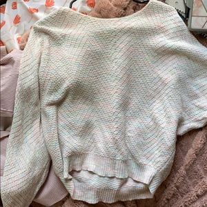 Oversized knitted shirt !